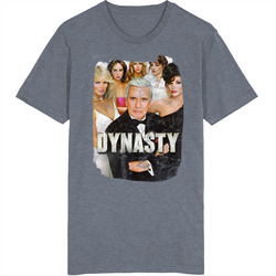 Dynasty 80s Tv Series Show Worn Look Vintage Unisex retro T Shirt Dynasty 80s Tv Series Show Worn Look Vintage Unisex retro T Shirt