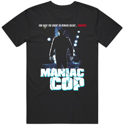 Maniac Cop Horror Cult Movie Film retro T Shirt