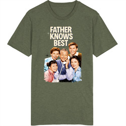 Father Knows Best 60s Tv Series Show Worn Look Vintage Unisex retro T Shirt Father Knows Best 60s Tv Series Show Worn Look Vintage Unisex retro T Shirt