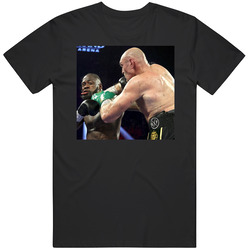 Tyson Fury Vs Deontay Wilder Greatest Boxing Moments Distressed Look Fight Fan retro T Shirt