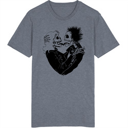 Sid Nancy Love Skeleton Vintage retro T Shirt
