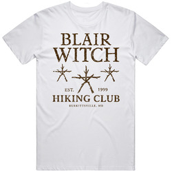 Blair Witch Hiking Club Horror Movie Parody retro T Shirt