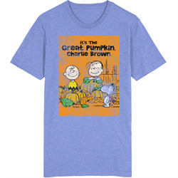 It's The Great Pumpkin, Charlie Brown 60s Kids Movies Worn Look Vintage Unisex retro T Shirt