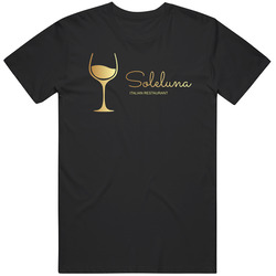 Soleluna Italian San Diego Restaurant retro T Shirt