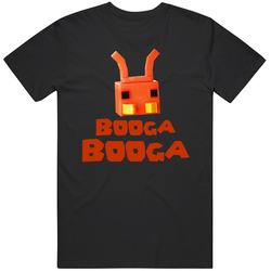 Roblox Booga Booga Fire Ant Big Head Video Game Gamer retro T Shirt