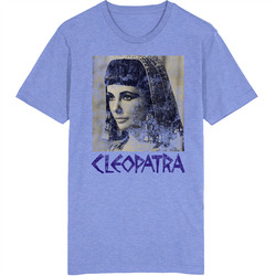 Cleopatra 60s Romance Movie Worn Look Vintage Unisex retro T Shirt