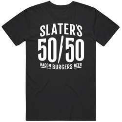 Slaters 50 50 San Diego Restaurant Cool retro T Shirt