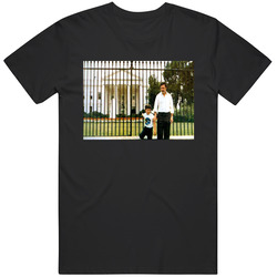 Pablo Escobar Son Infront Of The White House History retro T Shirt