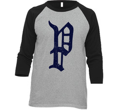 Pittsburgh Rebels Retro Vintage Baseball Raglan retro Raglan 3/4 Sleeve Shirt