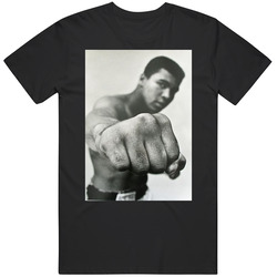 Muhammad Ali - Fist Pump retro T Shirt