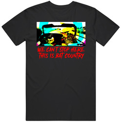 Bat Country Fear And Loathing In Las Vegas Retro Movie retro T Shirt