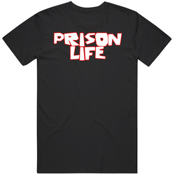 Prison Life Roblox Text retro T Shirt