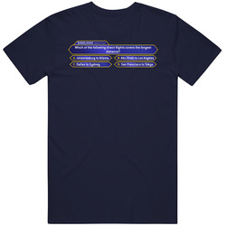 Who Wants To Be A Millionaire 100000 Question retro T Shirt Who Wants To Be A Millionaire 100000 Question retro T Shirt