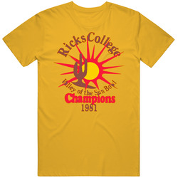 Napoleon Dynamite Movie Ricks College retro T Shirt