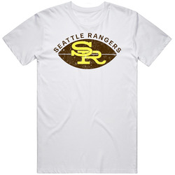 Seattle Rangers Cfl Continental Football League Vintage Team Logo retro T Shirt