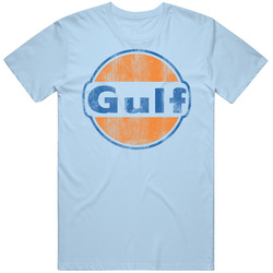 Gulf Oil Racing retro T Shirt
