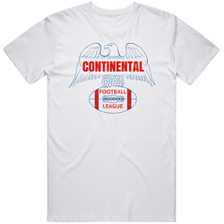 Cfl Continental Football League Vintage Logo retro T Shirt