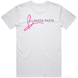 Basta Pasta New York Italian Restaurant Food Lover Foodie retro T Shirt