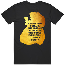 Who Could Ever Learn To Love A Beast Beauty And The Beast retro T Shirt