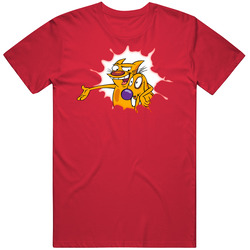 Cat Dog Cartoon Tv Splatter retro T Shirt