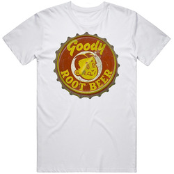 Goody Root Beer Vintage Soda Pop Bottle Cap retro T Shirt