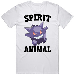 Gengar Is My Spirit Animal retro T Shirt Gengar Is My Spirit Animal retro T Shirt