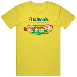 Nathans Hotdog retro T Shirt