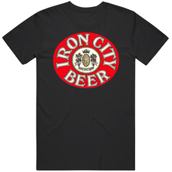 Iron City Beer Pittsburgh Retro Distressed Look Beer Lovers retro T Shirt