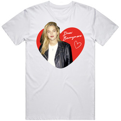 Drew Barrymore 90s Movie Tv Stars Heartthrob Fan retro T Shirt