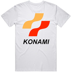 Konami Entertainment Video Game Developer Logo retro T Shirt