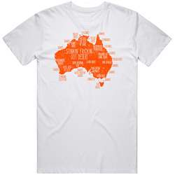 Australia Explained Stinkin Hot Desert Funny retro T Shirt