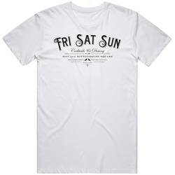 Friday Saturday Sunday Philadelphia Restaurant Cool retro T Shirt
