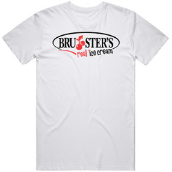 Bruster's Best Ice Cream Brand Dessert Treat Logo retro T Shirt