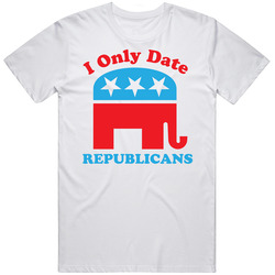 I Only Date Republicans Political Election 2020 retro T Shirt