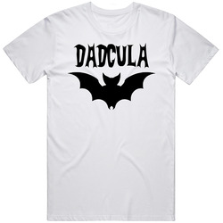 Dadcula Funny Dracula Parody Halloween retro T Shirt