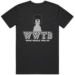 Tina Belcher Wwtd What Would Tina Do Bob's Burgers Favorite Character Tv Show Fan retro T Shirt