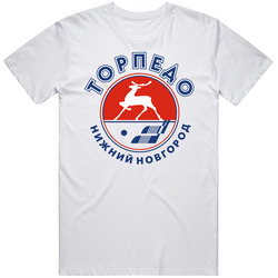 Torpedo Nizhny Novgorod Russian Hockey Vintage Logo retro T Shirt