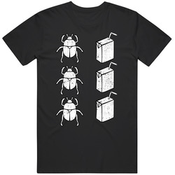 Beetlejuice Icon Parody Halloween Movie Fan retro T Shirt