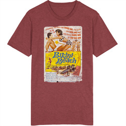 Bikini Beach 60s Teen Movie Worn Look Vintage Unisex retro T Shirt