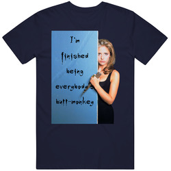 Butt Monkey Buffy The Vampire Slayer Quote retro T Shirt