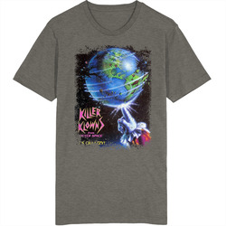 Killer Klowns From Outer Space Retro Alien Horror Movie Poster Vintage Unisex retro T Shirt