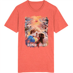 Romeo And Juliet 90s Movie Poster Vintage Grunge retro T Shirt