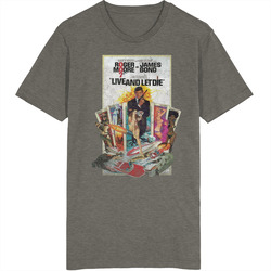 Live And Let Die Vintage Movie retro T Shirt