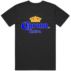 New Corona Extra Beer Vintage Standard Adult Black T- S To 5xl retro T Shirt