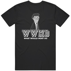 Mort Wwmd What Would Mort Do Bob's Burgers Favorite Character Tv Show Fan retro T Shirt