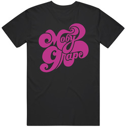 Moby Grape Black retro T Shirt