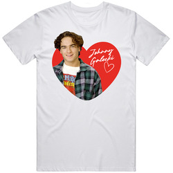 Johnny Galecki 90s Movie Tv Stars Heartthrob Fan retro T Shirt
