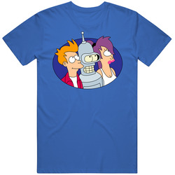 Futurama Cartoon Tv Show retro T Shirt