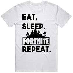 Eat. Sleep. Fortnite. Repeat. retro T Shirt