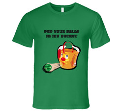 Mr. Bucket Balls retro T Shirt